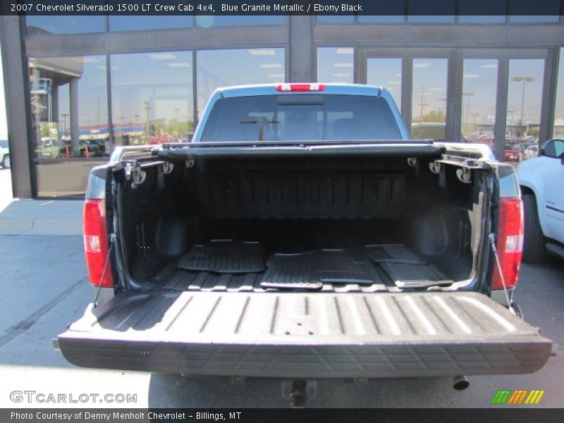 Blue Granite Metallic / Ebony Black 2007 Chevrolet Silverado 1500 LT Crew Cab 4x4