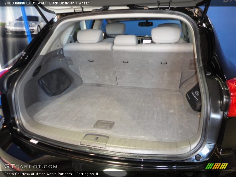 Black Obsidian / Wheat 2008 Infiniti EX 35 AWD