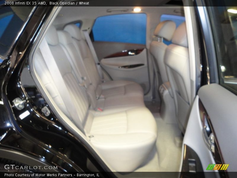 Black Obsidian / Wheat 2008 Infiniti EX 35 AWD