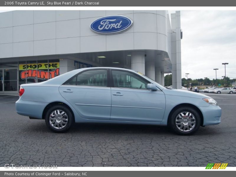 Sky Blue Pearl / Dark Charcoal 2006 Toyota Camry LE