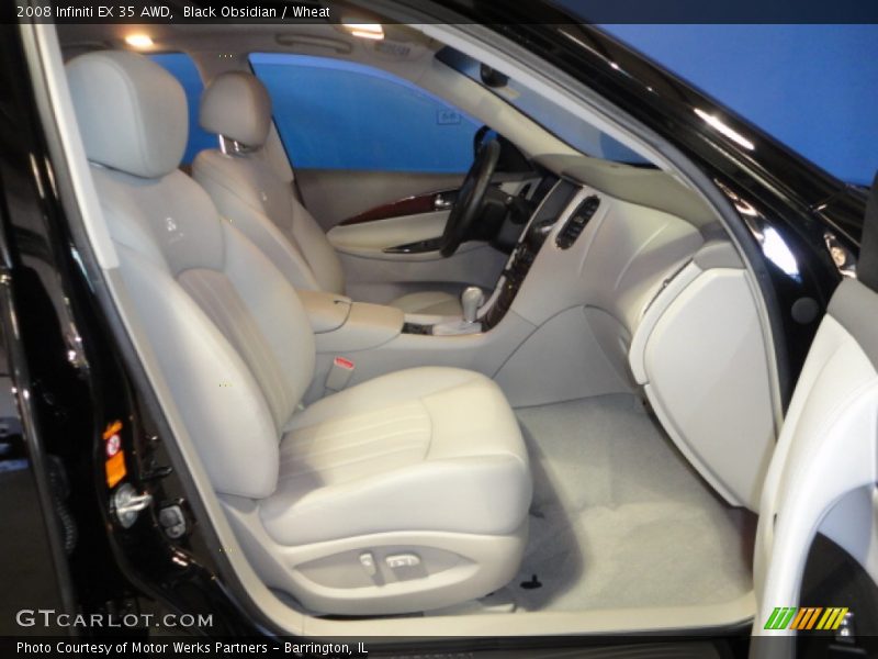 Black Obsidian / Wheat 2008 Infiniti EX 35 AWD