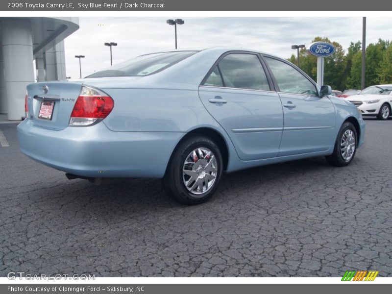 Sky Blue Pearl / Dark Charcoal 2006 Toyota Camry LE