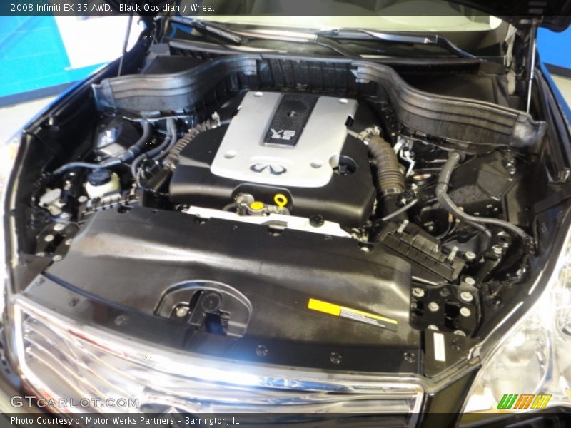 Black Obsidian / Wheat 2008 Infiniti EX 35 AWD