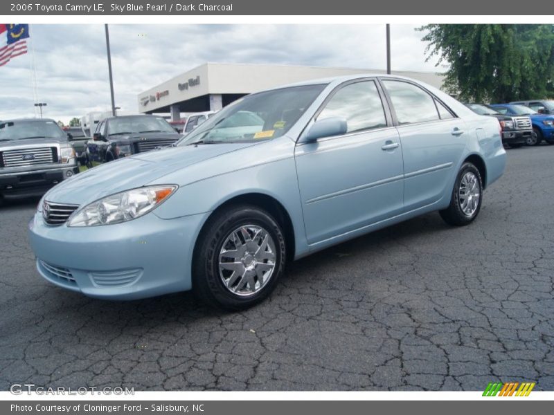 Sky Blue Pearl / Dark Charcoal 2006 Toyota Camry LE