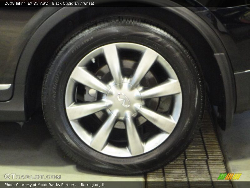 Black Obsidian / Wheat 2008 Infiniti EX 35 AWD