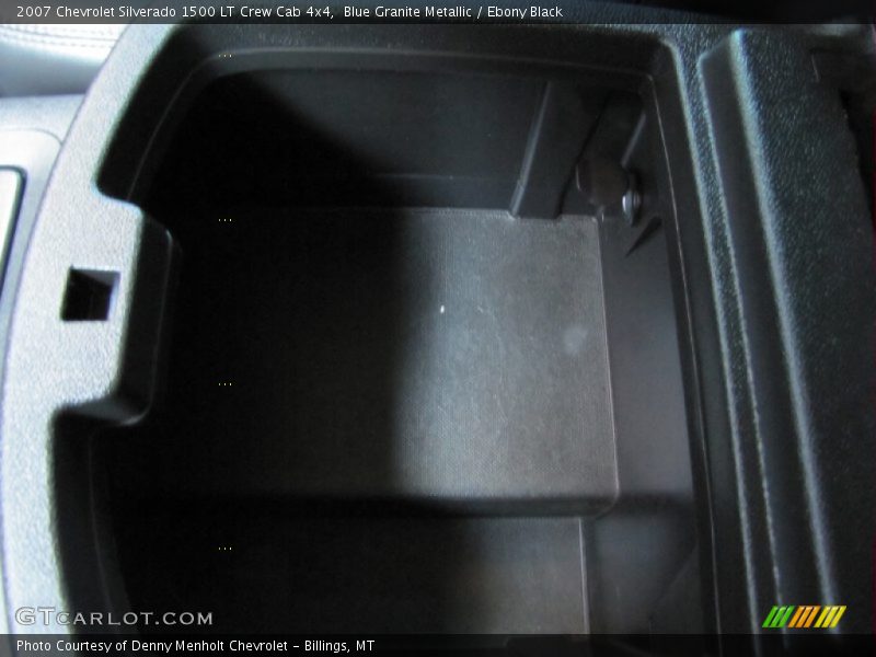 Blue Granite Metallic / Ebony Black 2007 Chevrolet Silverado 1500 LT Crew Cab 4x4