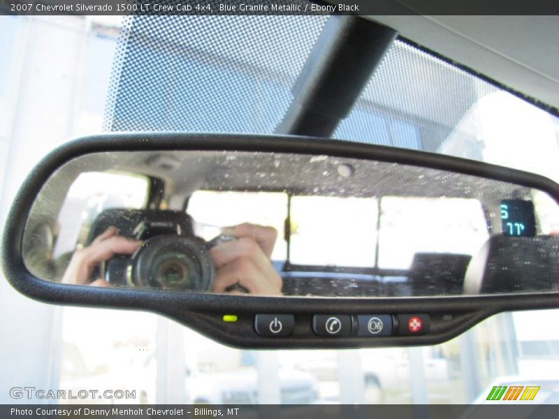 Blue Granite Metallic / Ebony Black 2007 Chevrolet Silverado 1500 LT Crew Cab 4x4