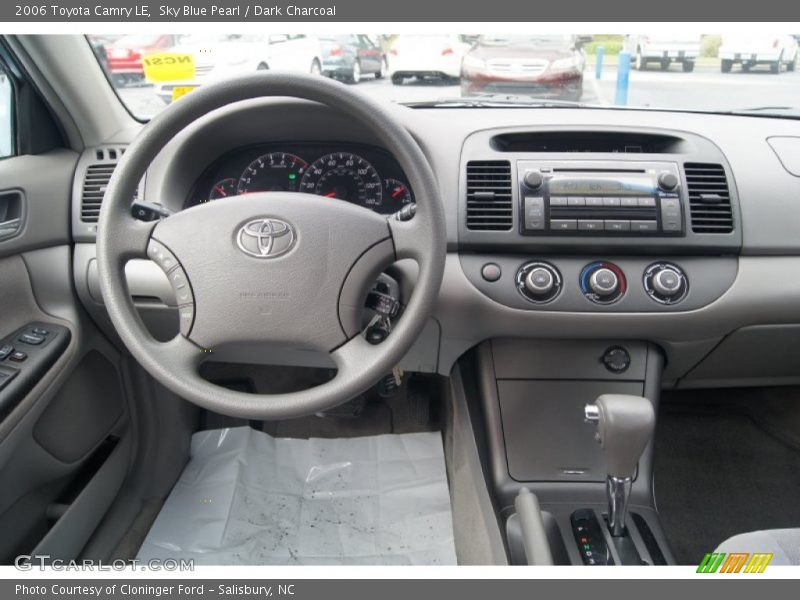 Sky Blue Pearl / Dark Charcoal 2006 Toyota Camry LE