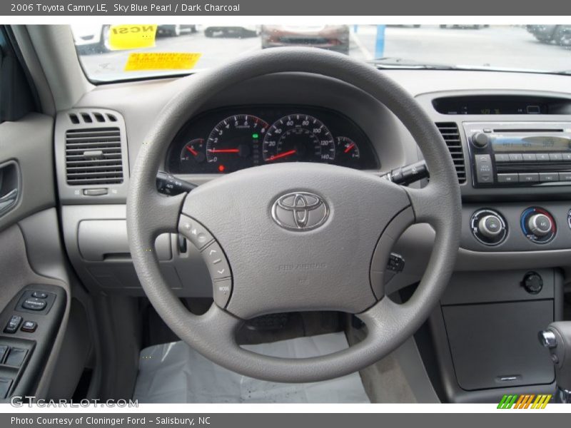 Sky Blue Pearl / Dark Charcoal 2006 Toyota Camry LE