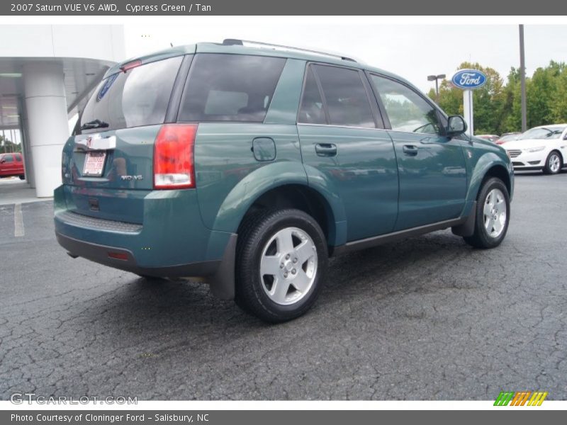 Cypress Green / Tan 2007 Saturn VUE V6 AWD