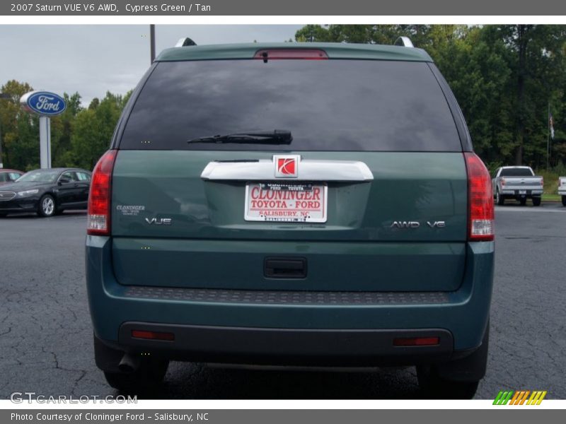 Cypress Green / Tan 2007 Saturn VUE V6 AWD
