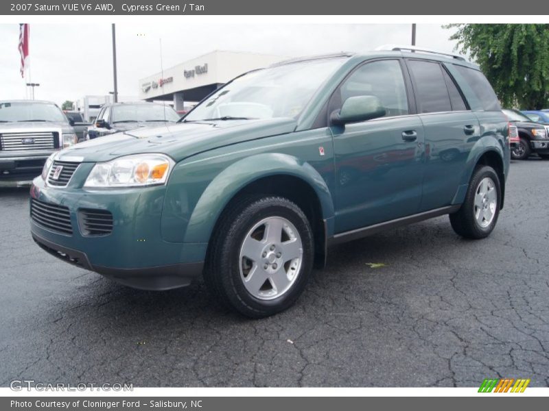 Cypress Green / Tan 2007 Saturn VUE V6 AWD
