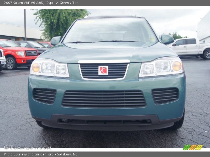 Cypress Green / Tan 2007 Saturn VUE V6 AWD