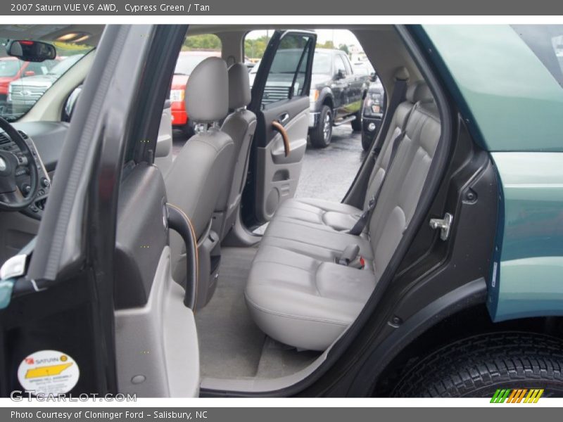 Cypress Green / Tan 2007 Saturn VUE V6 AWD