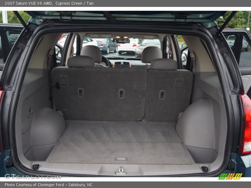 Cypress Green / Tan 2007 Saturn VUE V6 AWD
