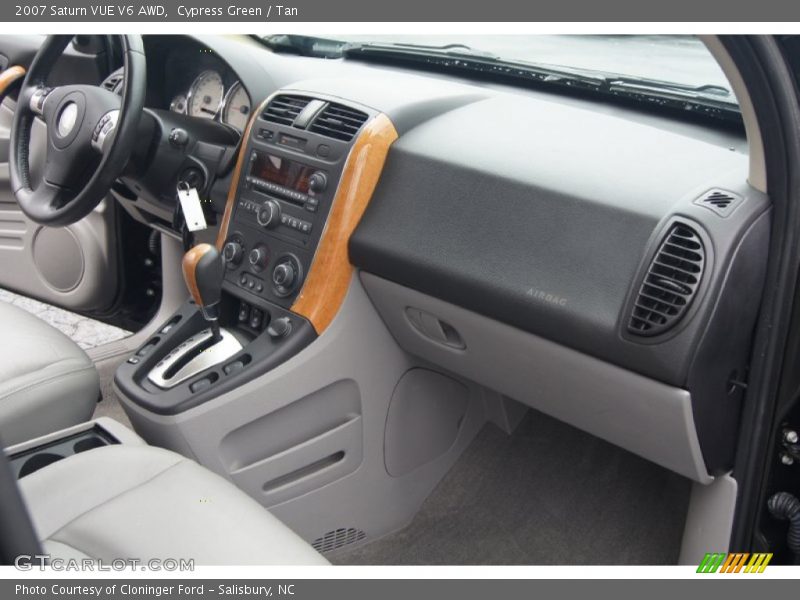 Cypress Green / Tan 2007 Saturn VUE V6 AWD