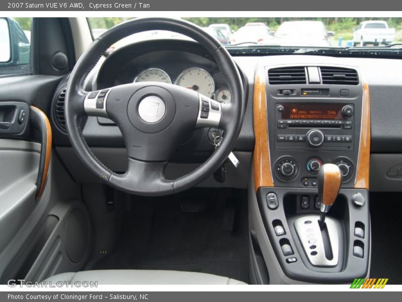 Cypress Green / Tan 2007 Saturn VUE V6 AWD