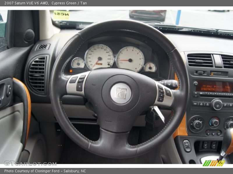 Cypress Green / Tan 2007 Saturn VUE V6 AWD