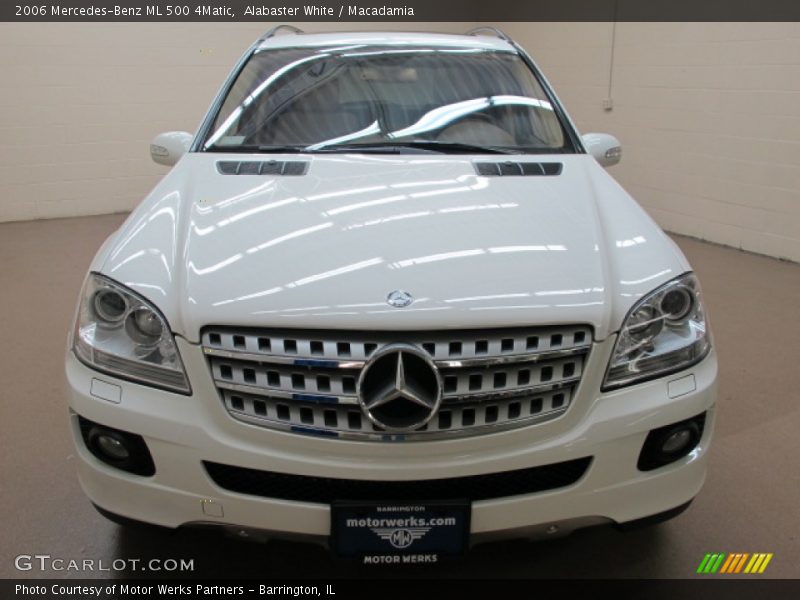 Alabaster White / Macadamia 2006 Mercedes-Benz ML 500 4Matic
