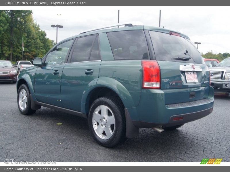 Cypress Green / Tan 2007 Saturn VUE V6 AWD