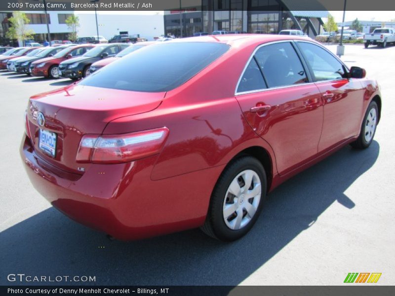 Barcelona Red Metallic / Ash 2009 Toyota Camry