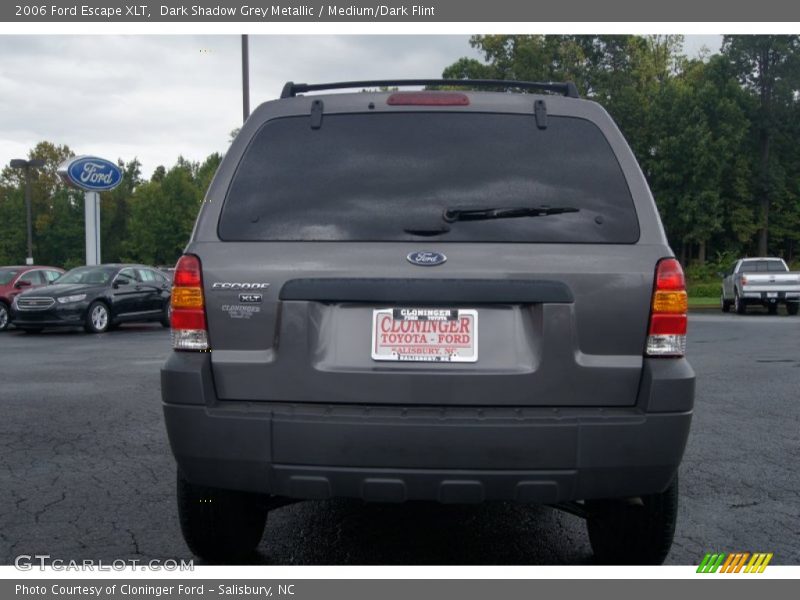 Dark Shadow Grey Metallic / Medium/Dark Flint 2006 Ford Escape XLT