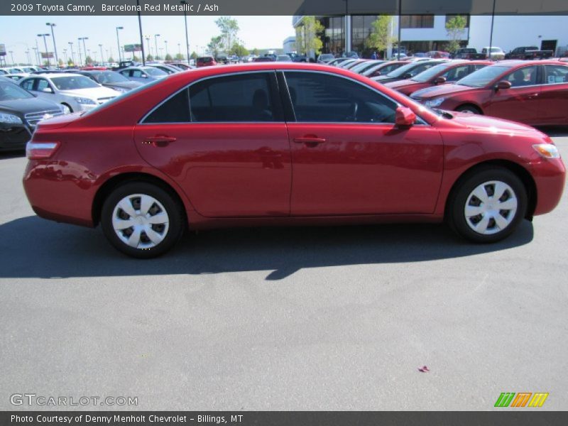 Barcelona Red Metallic / Ash 2009 Toyota Camry