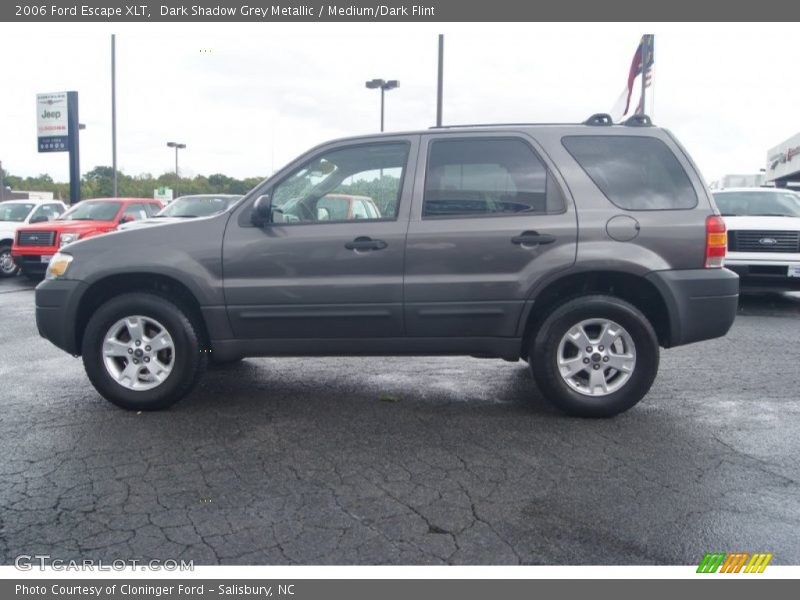 Dark Shadow Grey Metallic / Medium/Dark Flint 2006 Ford Escape XLT