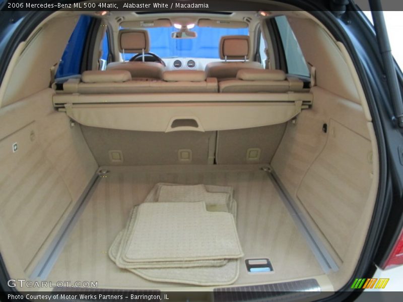Alabaster White / Macadamia 2006 Mercedes-Benz ML 500 4Matic