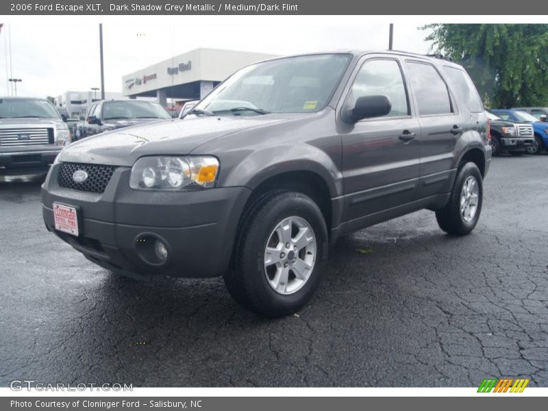Dark Shadow Grey Metallic / Medium/Dark Flint 2006 Ford Escape XLT