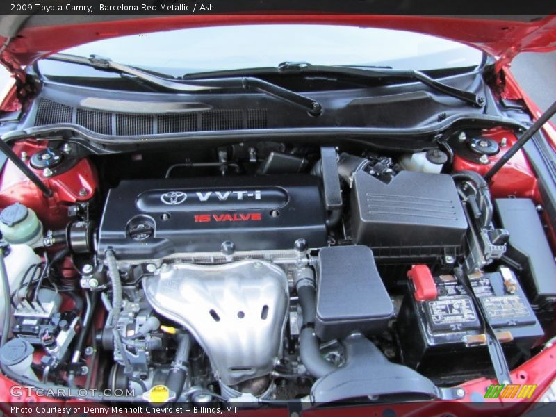 Barcelona Red Metallic / Ash 2009 Toyota Camry