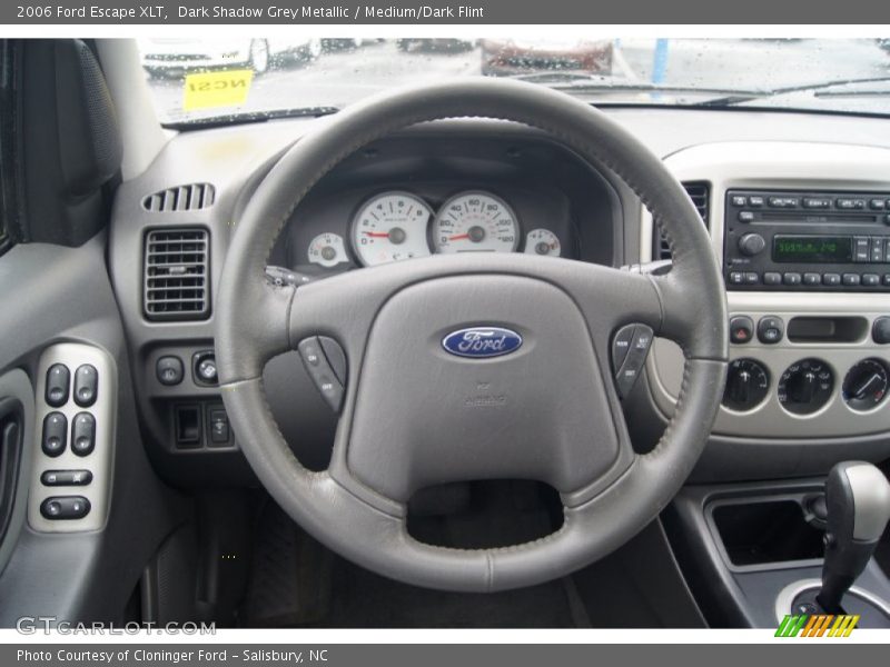 Dark Shadow Grey Metallic / Medium/Dark Flint 2006 Ford Escape XLT