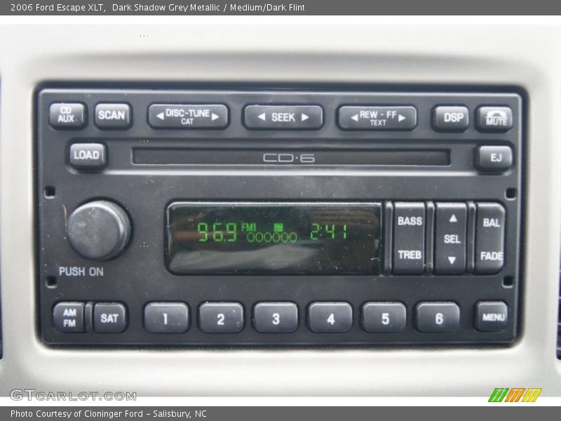 Dark Shadow Grey Metallic / Medium/Dark Flint 2006 Ford Escape XLT
