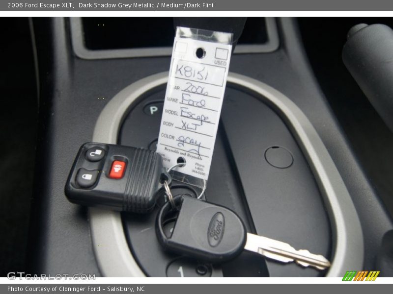 Keys of 2006 Escape XLT