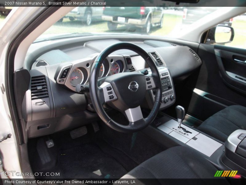 Brilliant Silver Metallic / Charcoal 2007 Nissan Murano S
