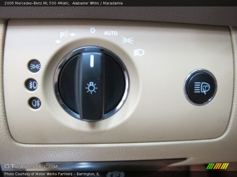 Alabaster White / Macadamia 2006 Mercedes-Benz ML 500 4Matic