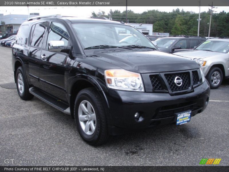 Galaxy Black Metallic / Charcoal 2010 Nissan Armada SE 4WD