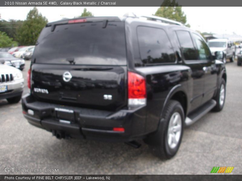Galaxy Black Metallic / Charcoal 2010 Nissan Armada SE 4WD