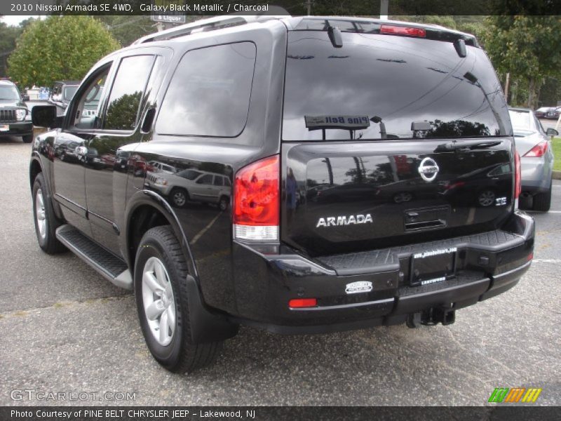 Galaxy Black Metallic / Charcoal 2010 Nissan Armada SE 4WD