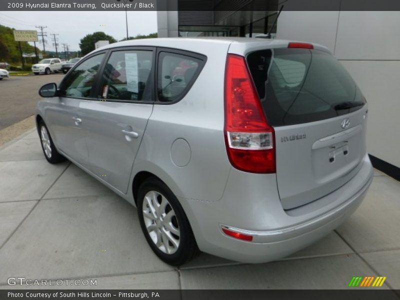 Quicksilver / Black 2009 Hyundai Elantra Touring