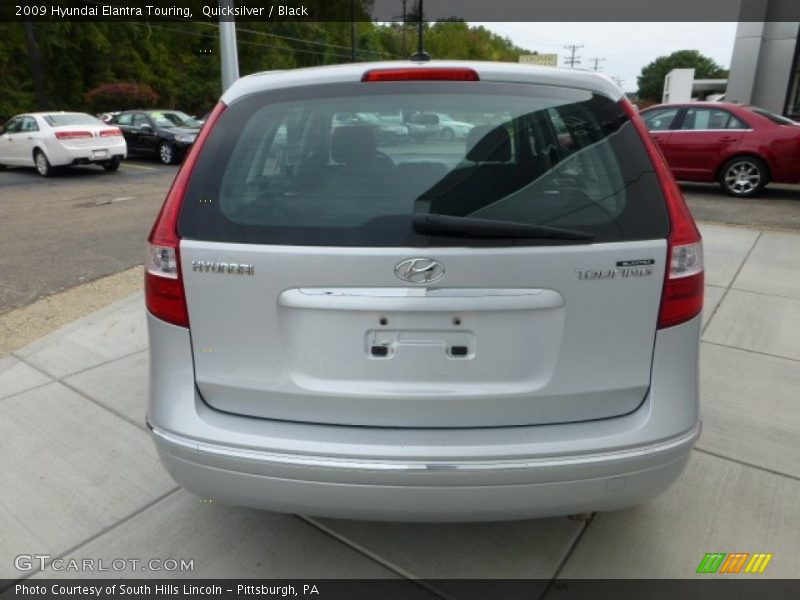 Quicksilver / Black 2009 Hyundai Elantra Touring
