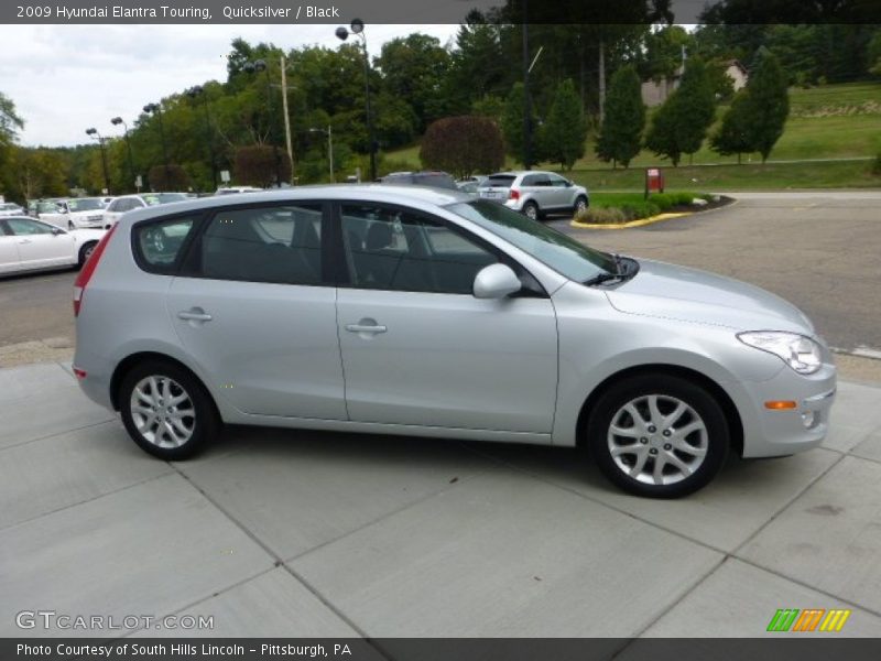 Quicksilver / Black 2009 Hyundai Elantra Touring