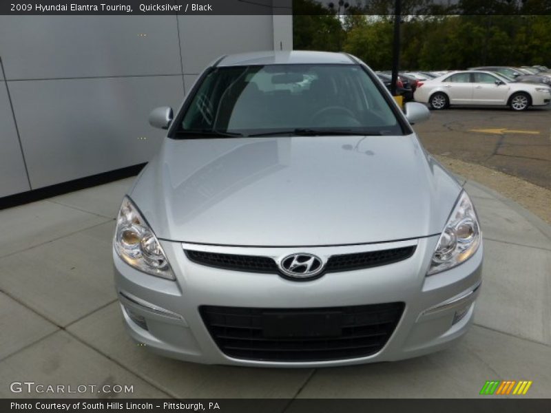 Quicksilver / Black 2009 Hyundai Elantra Touring