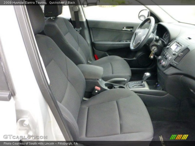Quicksilver / Black 2009 Hyundai Elantra Touring