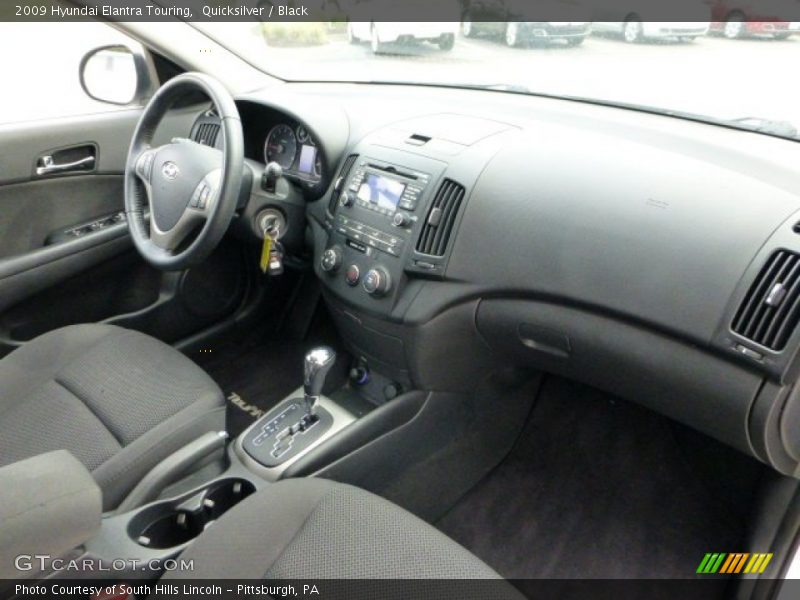 Quicksilver / Black 2009 Hyundai Elantra Touring