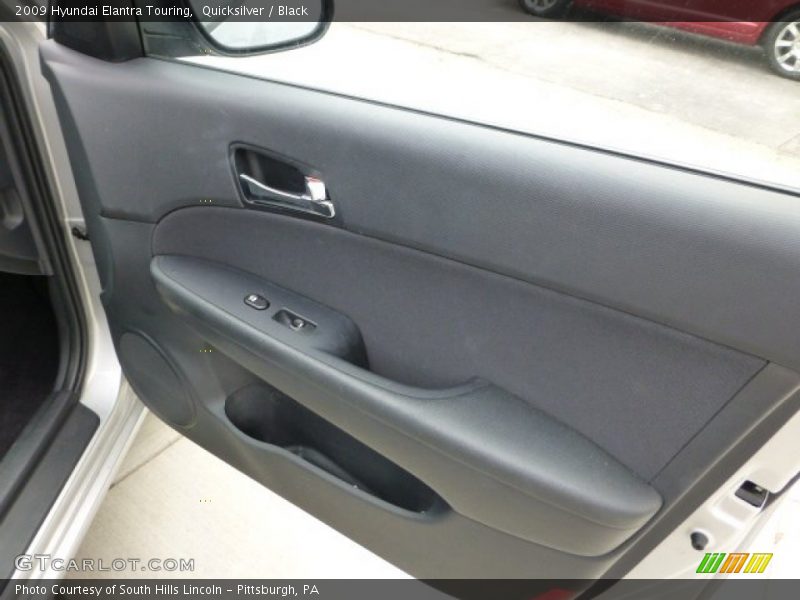 Quicksilver / Black 2009 Hyundai Elantra Touring