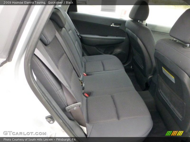 Quicksilver / Black 2009 Hyundai Elantra Touring