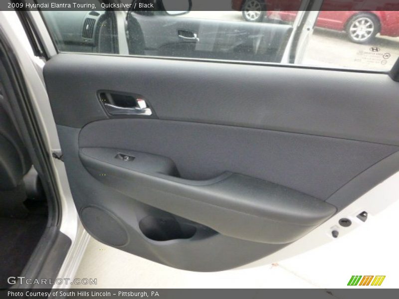 Quicksilver / Black 2009 Hyundai Elantra Touring