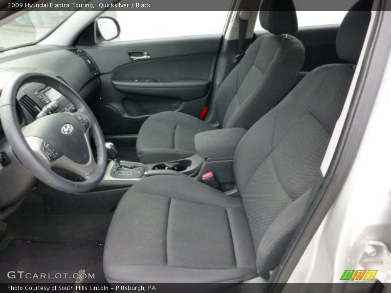 Quicksilver / Black 2009 Hyundai Elantra Touring