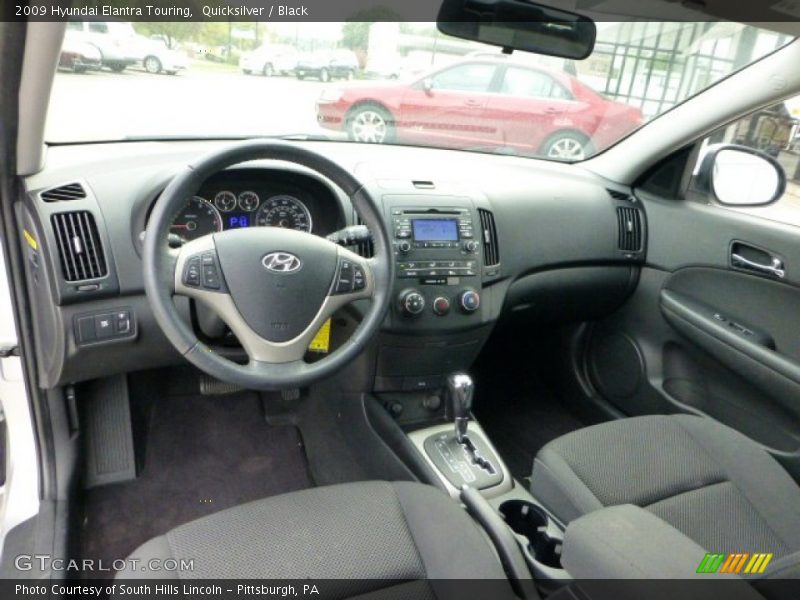 Quicksilver / Black 2009 Hyundai Elantra Touring